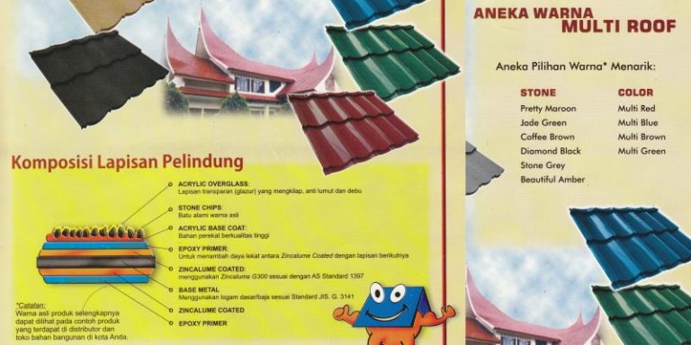 Supplier /#1 Genteng Metal Multi Roof