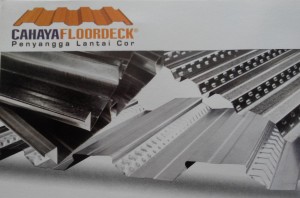 FLOORDECK / BONDEK/DECKING,Cahaya Floordeck