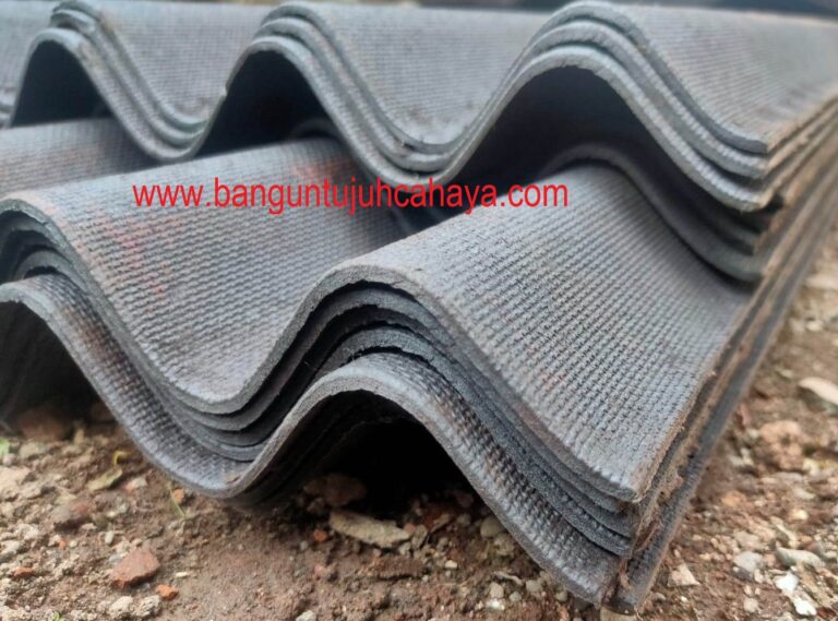 Atap Onduline dan Atap Bitumen Kirim Sorong