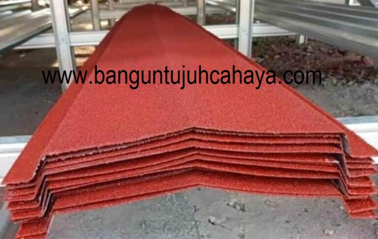 Atap Spandek Berpasir Kirim Manado